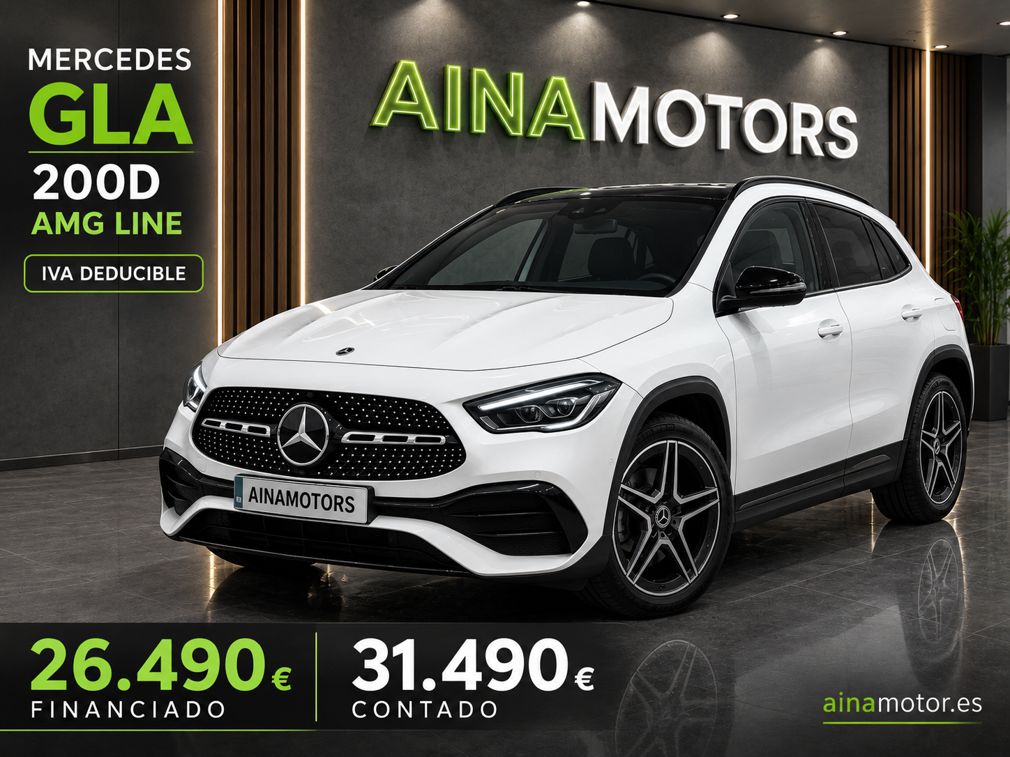 Mercedes-Benz Gla 200 D AMG-Line 8G-DTC